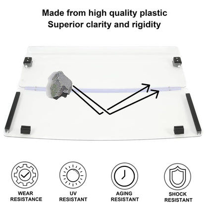 Bethesda Industrial Golf Cart Folding Clear Windshield For EZGO Marathon 1986-1994.5