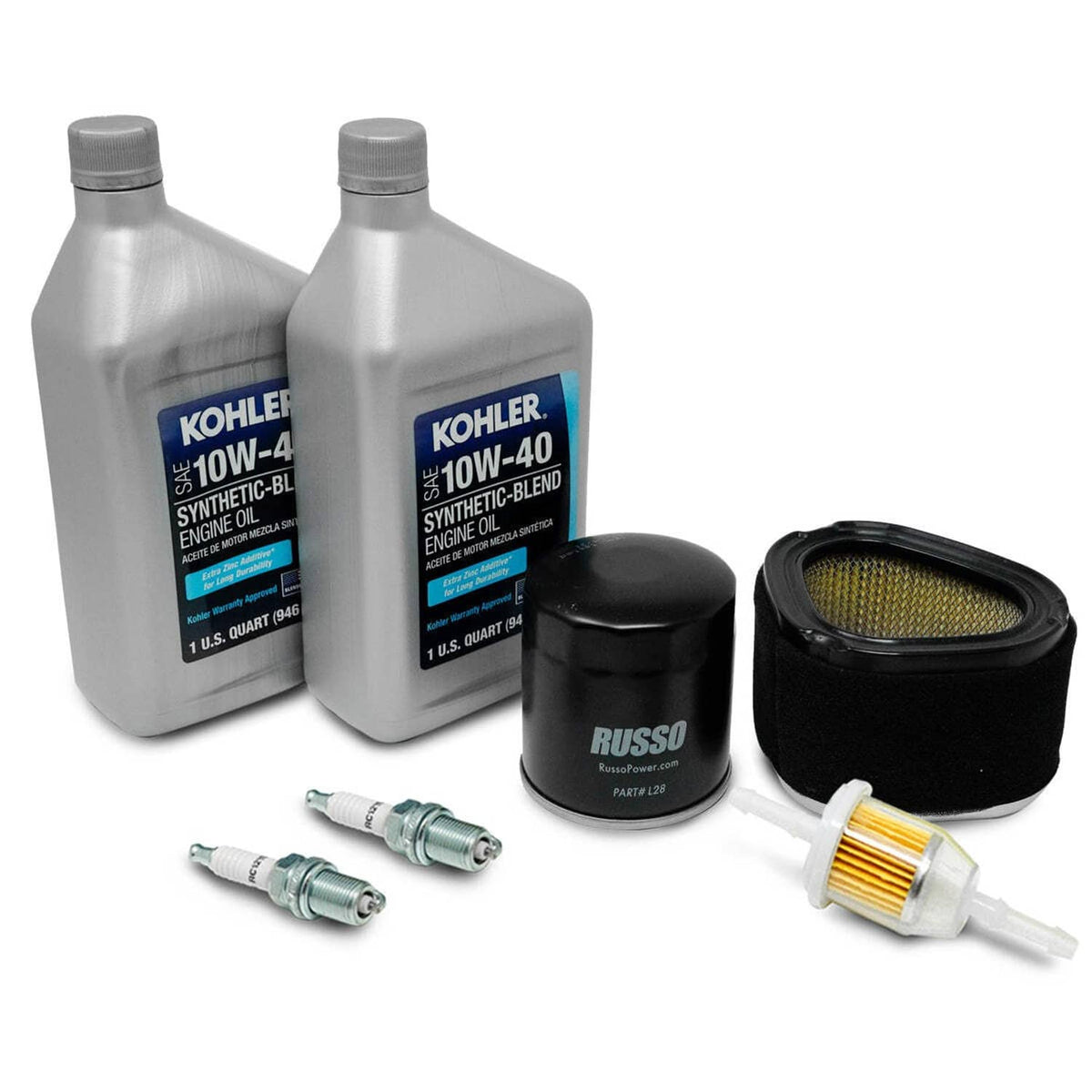 Bethesda Industrial Tune Up Kit SAE 10W-40 for Kohler Engine CV11-CV16 CV460-CV493 12 789 02-S