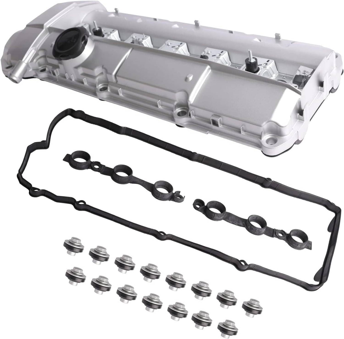 Bethesda Industrial Aluminum Valve Cover for 1996-00 BMW E36 E39 323is 328is 528i M3 Z3 11121703341