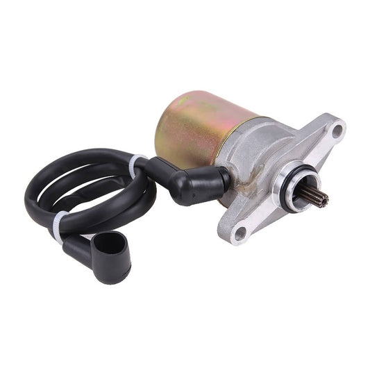 Bethesda Industrial 10 Teeth Starter Motor for 50cc GY6 Engine ATV Quad Buggy Go Kart Moped Scooter