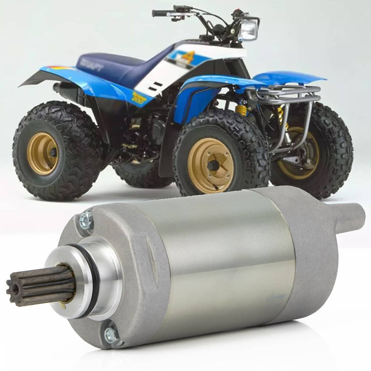 Bethesda Industrial 29U-81800-61-00 Starter For Yamaha Bear Tracker 250 / Timberwolf 250 / Moto 4