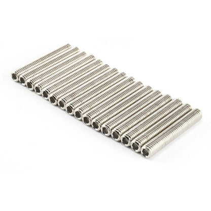 Bethesda Industrial 16pcs Stainless Steel Exhaust Manifold Stud Nuts Set for Ford 4.6L 5.4L Liter V8
