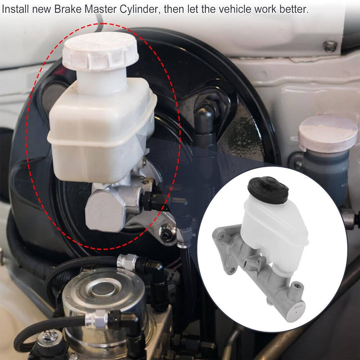 Bethesda Industrial Brake Master Cylinder For 1992-2002 Toyota Corolla 93-1997 Geo Prizm 1.6L/1.8L