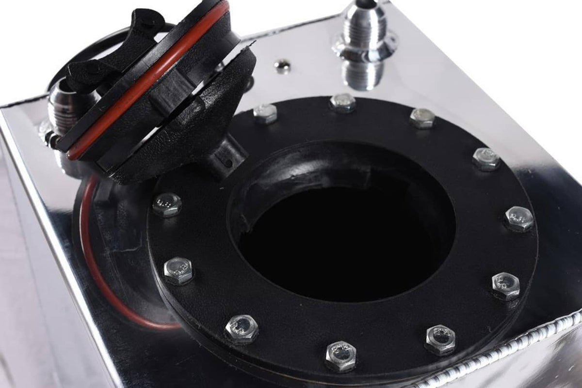 Bethesda Industrial 2.5 Gallon Aluminum Racing Drift Fuel Cell Gas Tank & Level Sender Universal