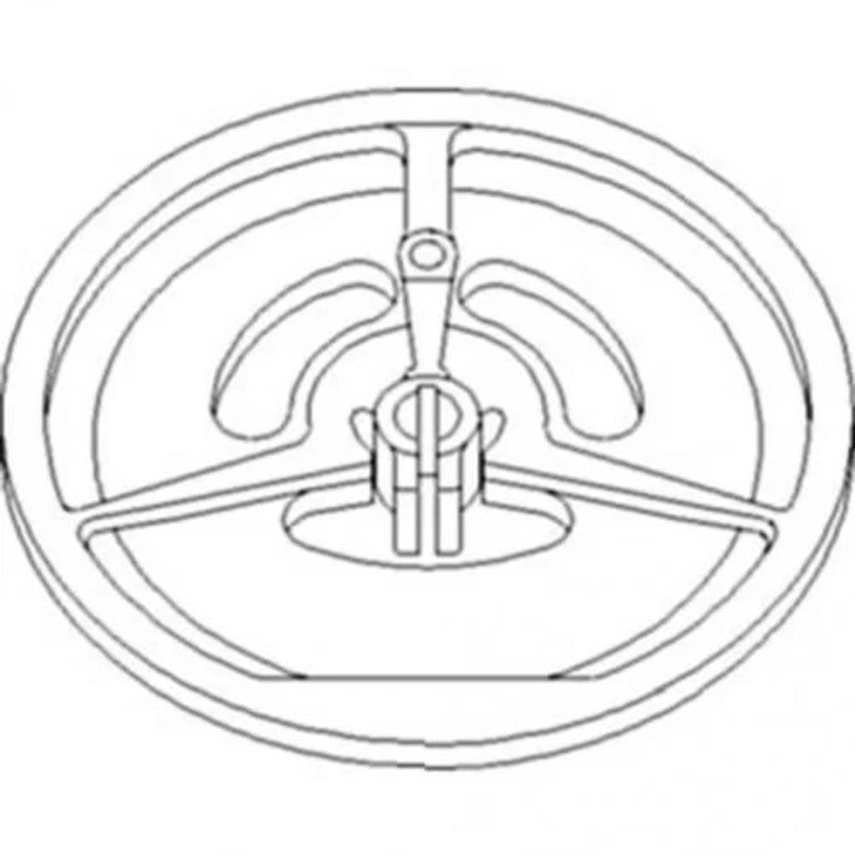Bethesda Industrial Sheave Assembly - Inner Drive Separator Fan fits John Deere 9600 9650 AH149356