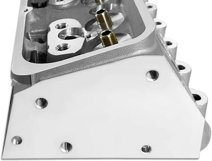 Bethesda Industrial 1 Pair For Chevy SBC 283 302 350 400 Bare Cylinder Heads 205cc/64cc Angle Plug