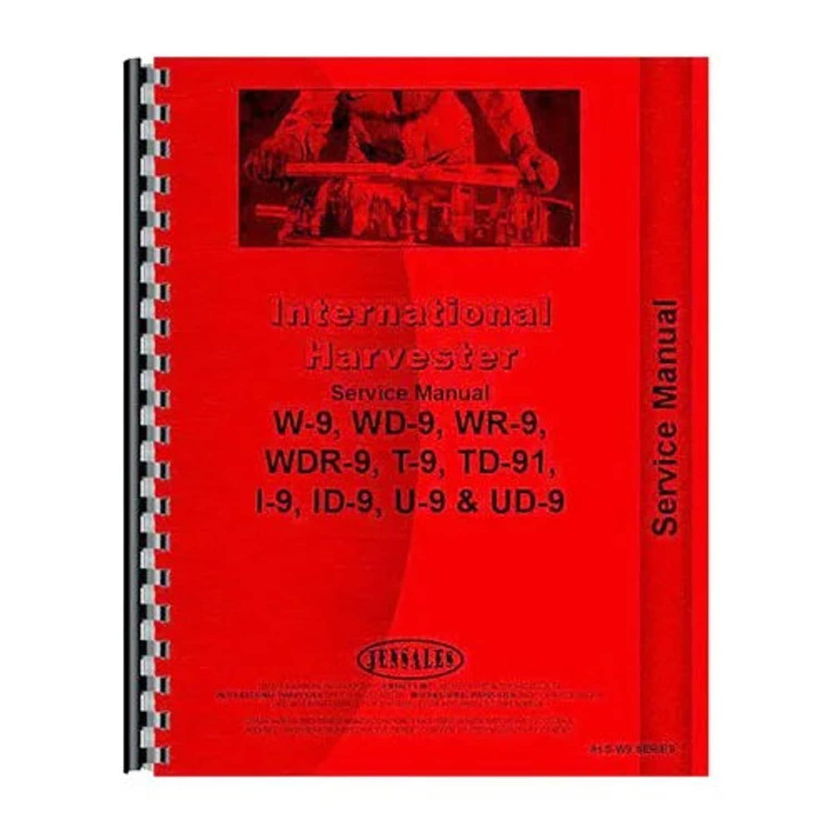 Bethesda Industrial Service Manual fits International Super W9 W9 WD9