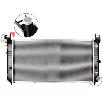 Bethesda Industrial Radiator for 2007-2013 Chevrolet Avalanche 5.3L 6.0L CU2423 Aluminum 34" Core