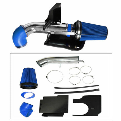 Bethesda Industrial 4" Cold Air Intake System & Heat Shield For 99-07 Chevy GMC V8 4.8L 5.3L 6.0L