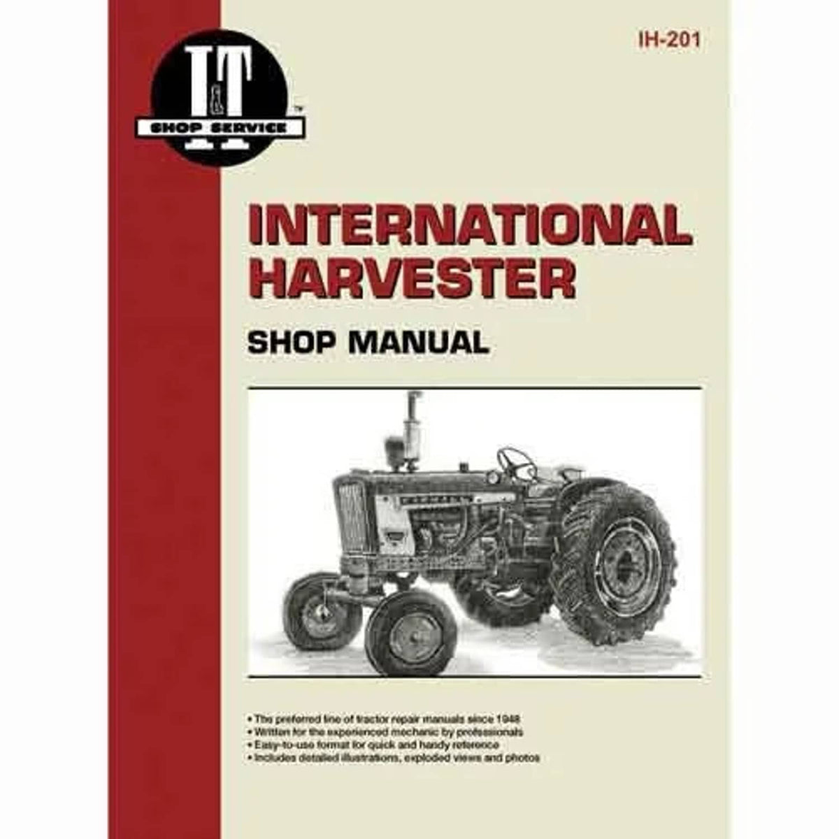 Bethesda Industrial I&T Shop Manual Collection fits International 100 140 200 230 330 340 444 504