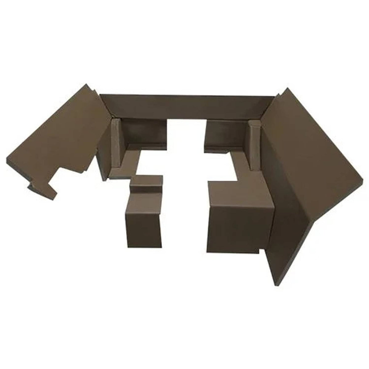 Bethesda Industrial Cab Foam Cab Kit Qwik Fit Lower - Brindle Brown fits John Deere 2040 2355 L55111