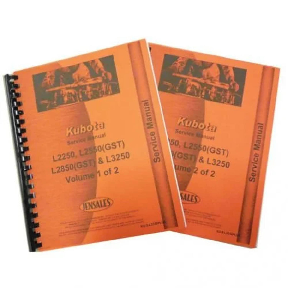 Bethesda Industrial Service Manual fits Kubota L2250 L2550 L2850 L3250