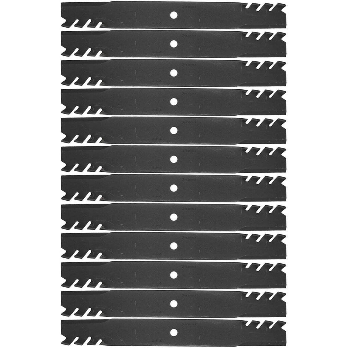 Bethesda Industrial Set of 12 Genuine OEM Toro 60" Deck Atomic Mulching Blades 105-8777-03