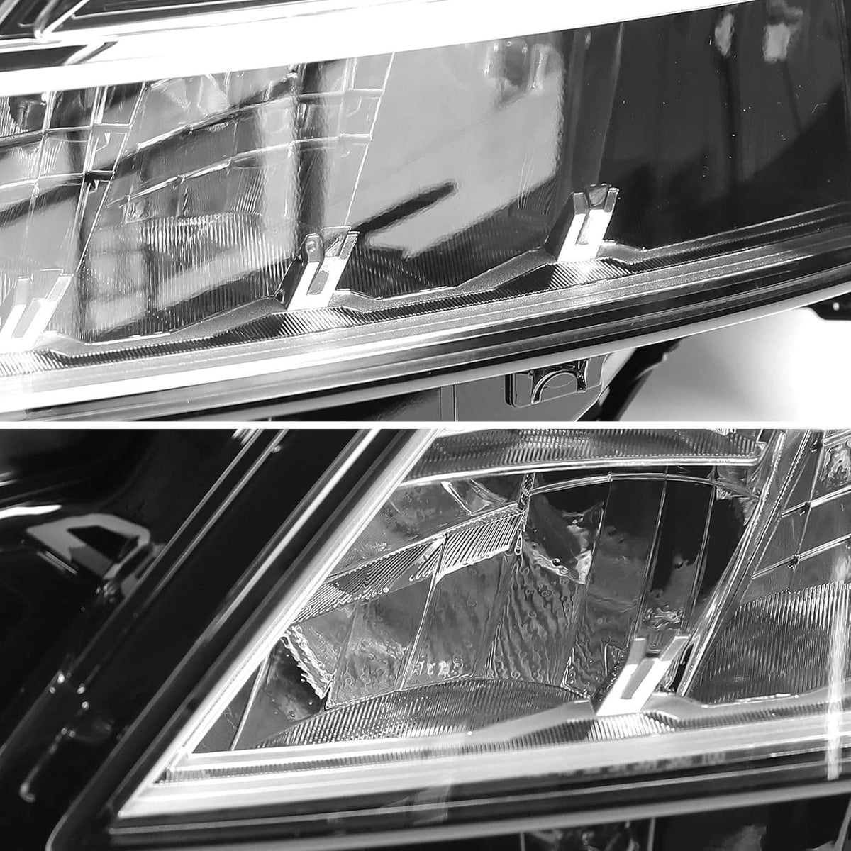 Bethesda Industrial New For 2021-2023 Nissan Rogue Chrome LED Headlights Headlamps Pair Left+Right