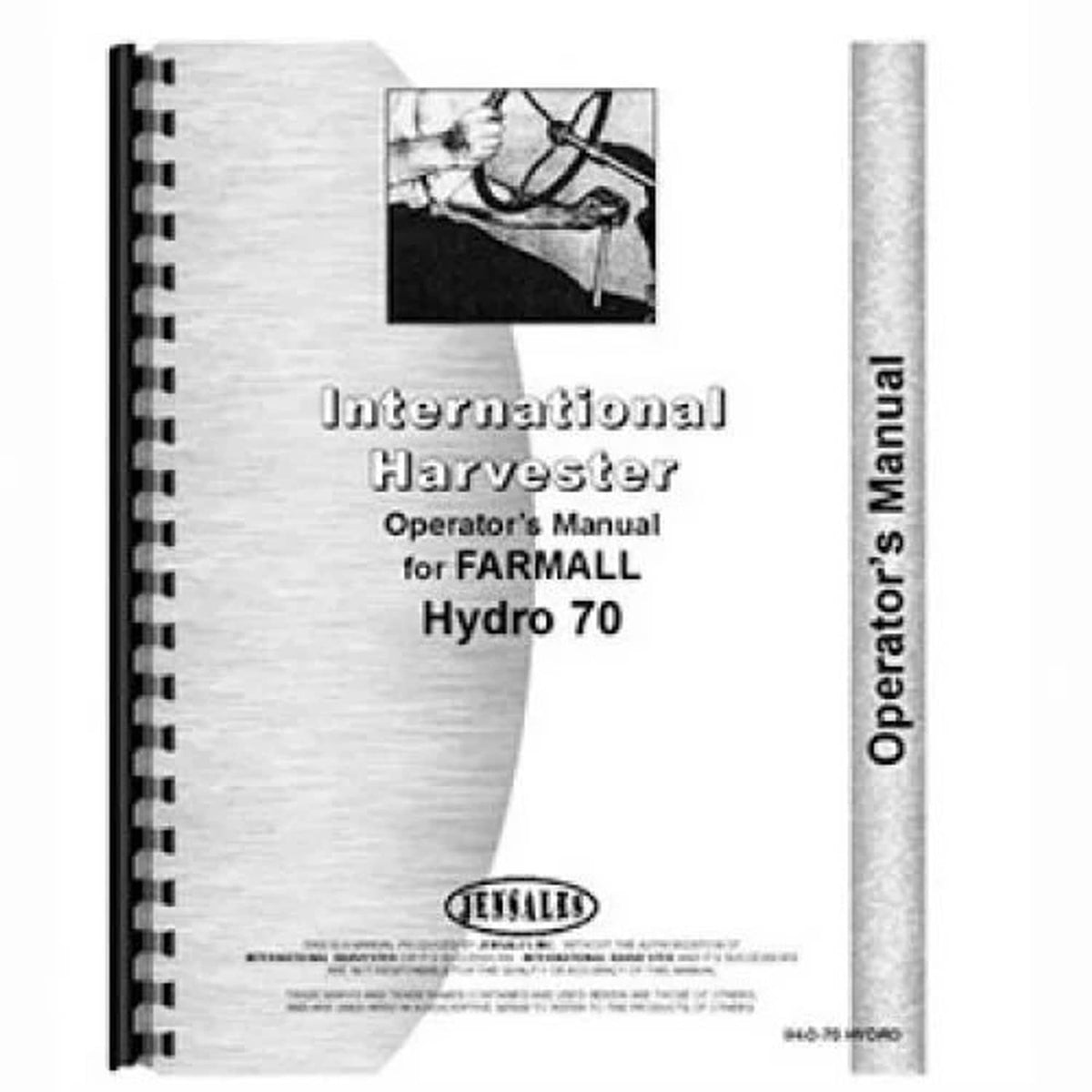 Bethesda Industrial Operator's Manual fits International Hydro 70