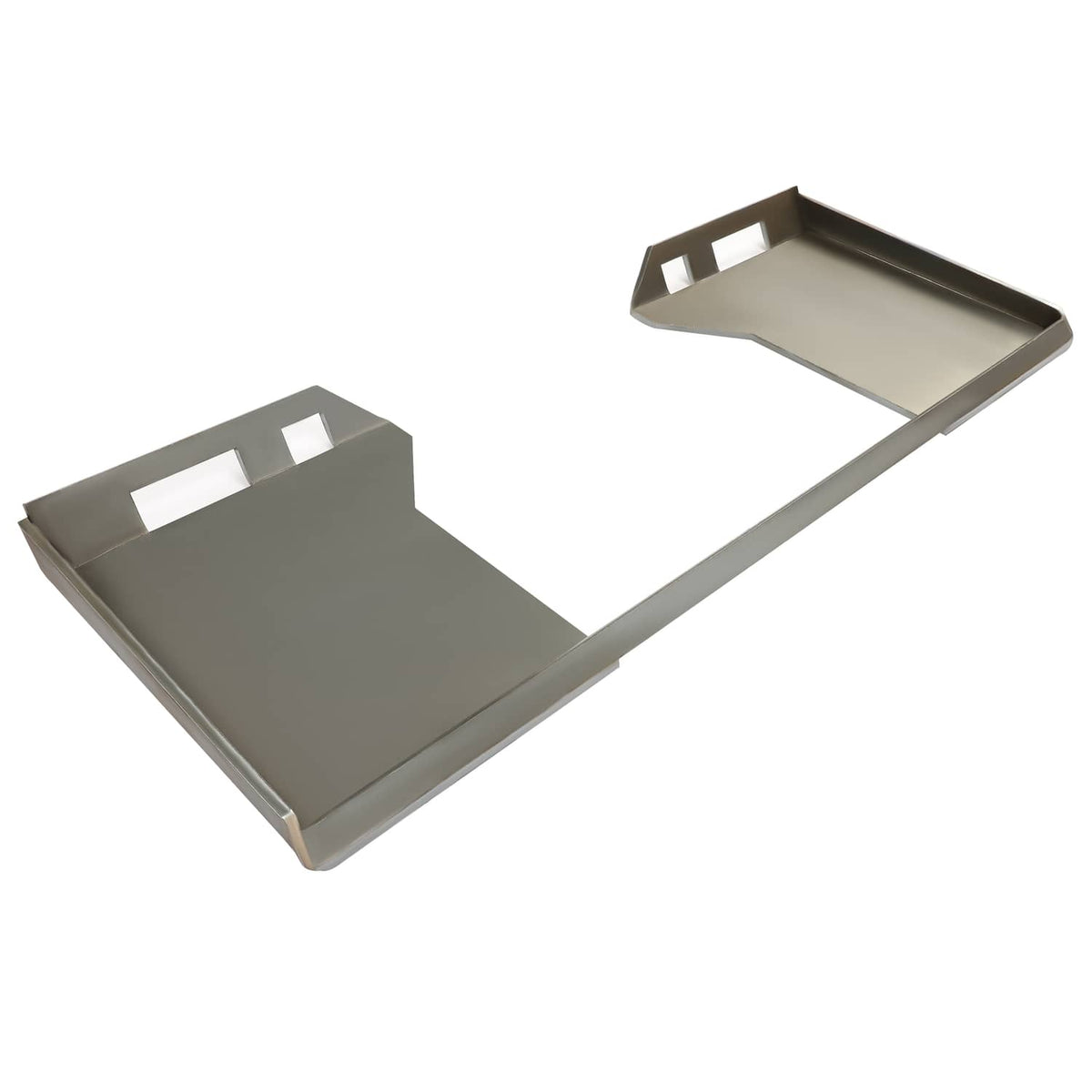 Bethesda Industrial 3/8" Quick Tach Hollow Skid Steer Mount Plate Adapter Loader For Kubota Bobcat