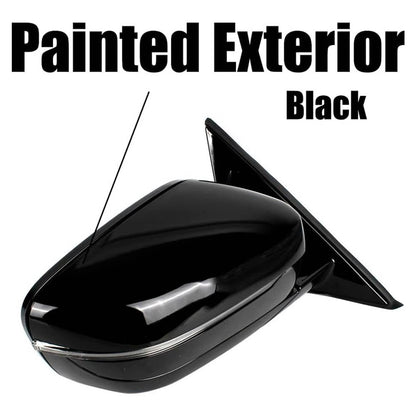 Bethesda Industrial Fits BMW 320i 330i 330e 2019-2023 Passenger Right Mirror With Blind Spot Black