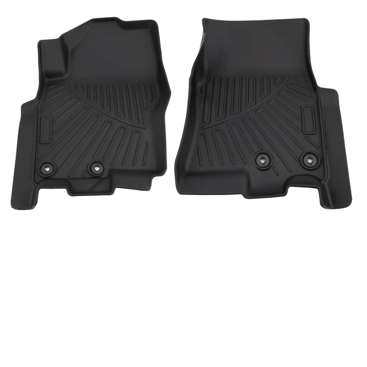 Bethesda Industrial Floor Mats for 2022-2025 Nissan Frontier Crew Cab All Weather TPE 3PCS Liner Set
