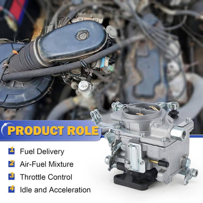 Bethesda Industrial 2 Barrel Carburetor Carb For 1986-1988 Suzuki Samurai 1.3L Engine Model Toy-250