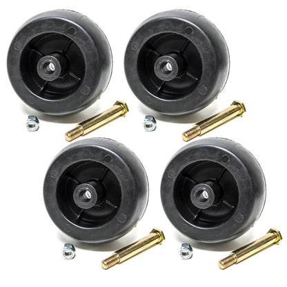 Bethesda Industrial 4PK Deck Wheel Fits Ariens Gravely Cub Cadet John Deere Murray