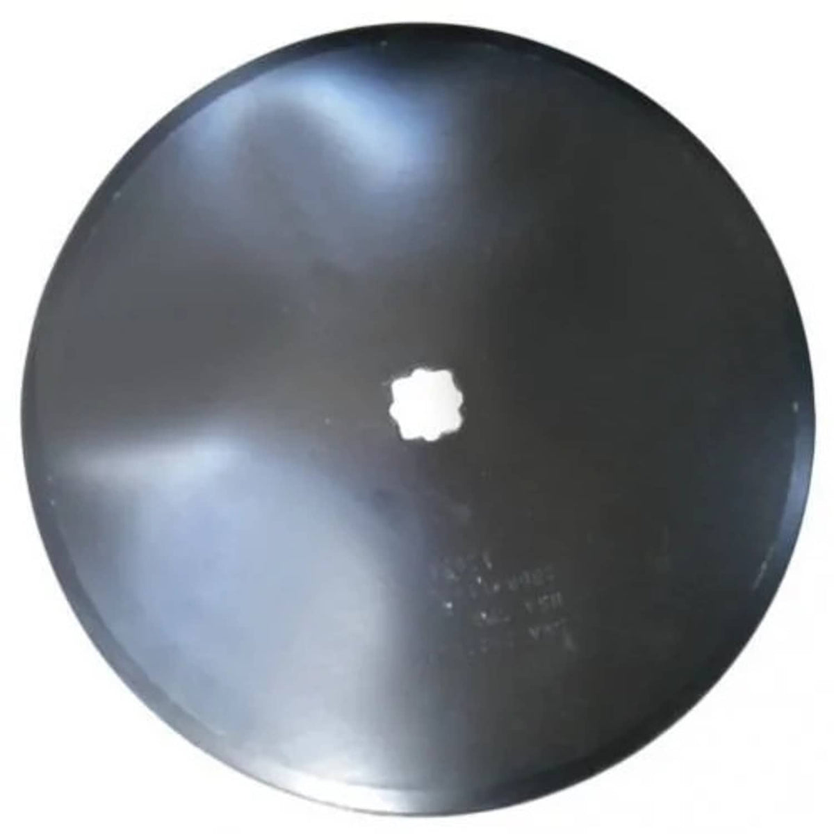 Bethesda Industrial Disc Blade 18" Smooth Edge 9 Gauge 1-1/8" Square x 1-1/4" Square Axle