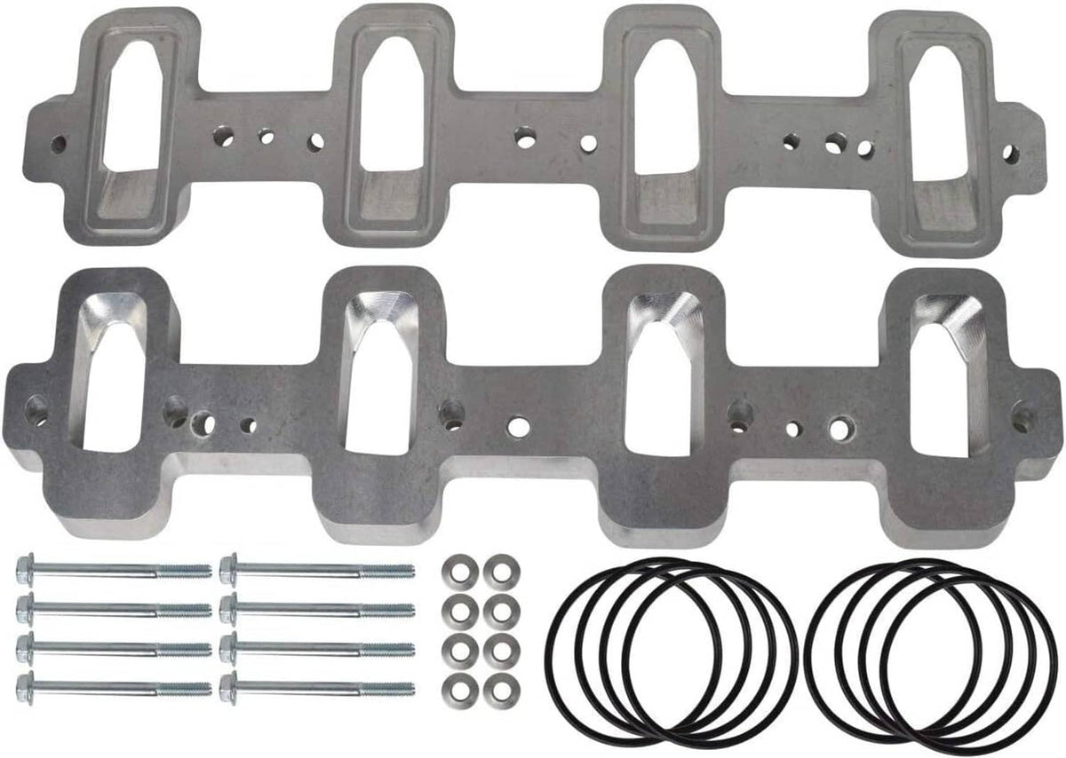 Bethesda Industrial LS Cathedral Port Cylinder Head to Rectangle Port 92mm 102mm Intake Manifold