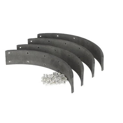 Bethesda Industrial Brake Shoe Lining Set of 4 fits Massey Ferguson 135 175 117247ESA