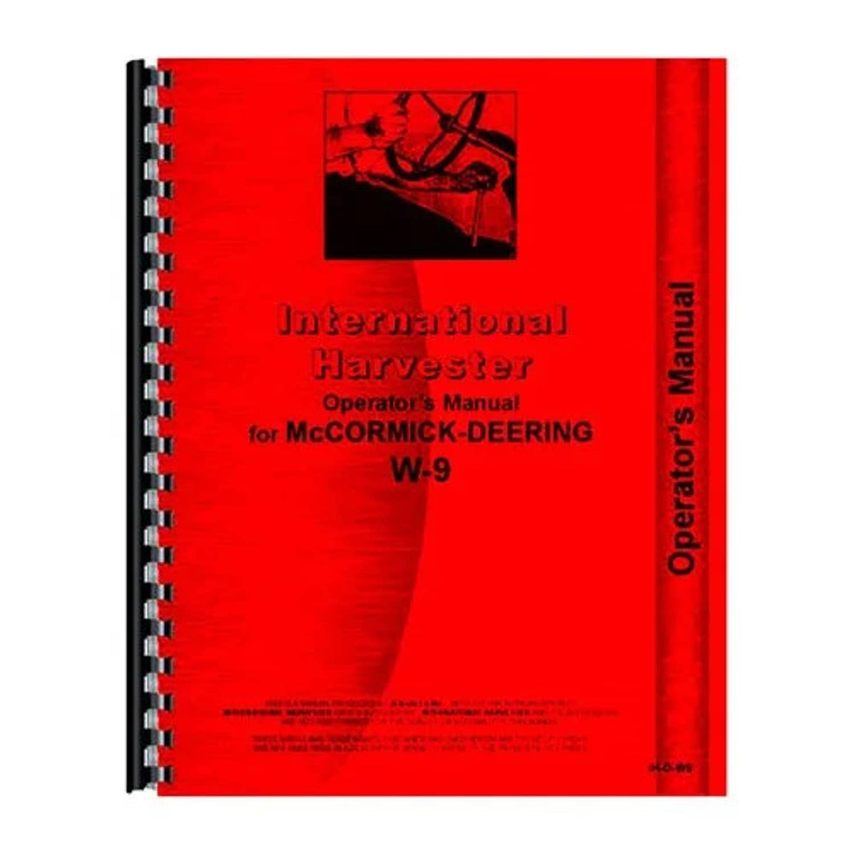 Bethesda Industrial Operator's Manual fits International W9