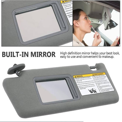 Bethesda Industrial New Pair Sun Visor Set LH Driver & RH Passenger Side For 2005-2015 Toyota Tacoma