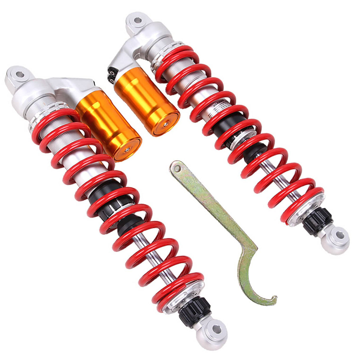 Bethesda Industrial 2x 410mm Adjustable Front Air Shock Absorber For Honda TRX400EX TRX450R TRX450ER