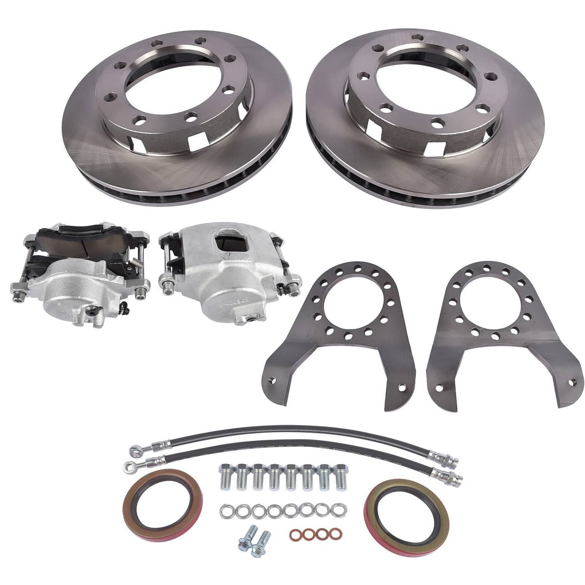 Bethesda Industrial For GM 14 Bolt Complete Disc Brake Conversion Kit 10.5 SRW Full Float Disk Brake
