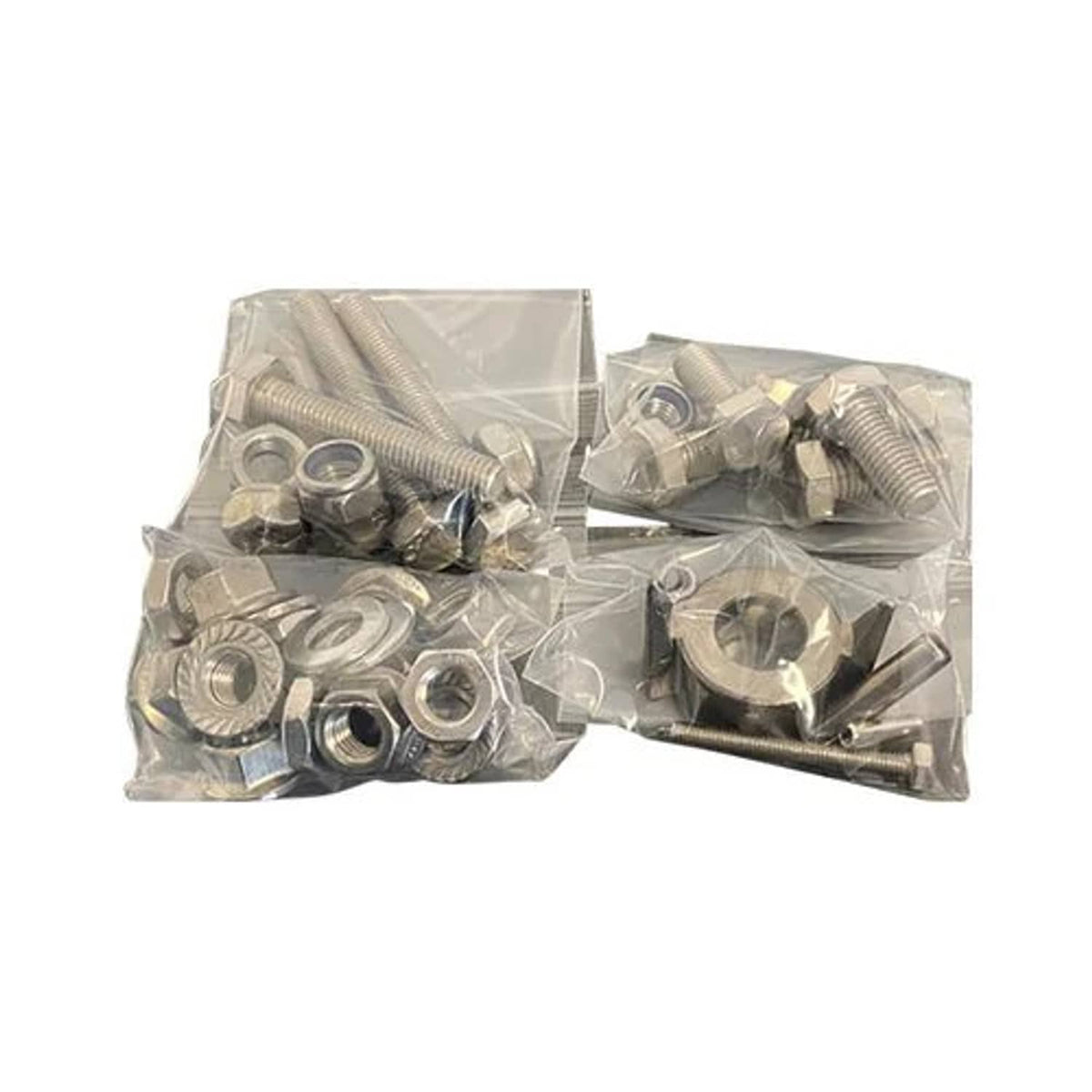 Bethesda Industrial Romafa® Stainless Steel Tank to Meter Upper Hardware Kit fits John Deere 1910