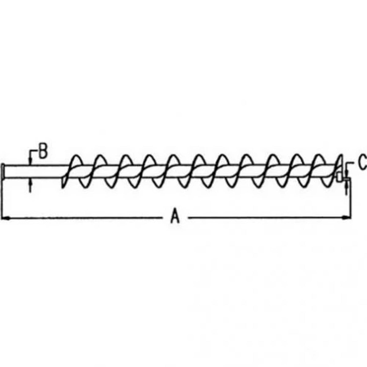 Bethesda Industrial Horizontal Unloading Auger fits John Deere 9400 9500 9510 9600 9610 AH123437