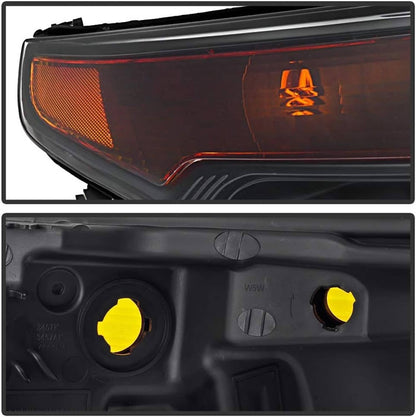 Bethesda Industrial For 2011-2015 Ford Explorer Halogen Chrome Housing Projector Headlights LH+RH