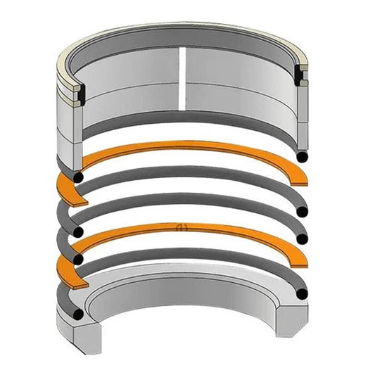 Bethesda Industrial Hydraulic Seal Kit - Lift Cylinder fits John Deere 300D 310 310D 310G AH149844