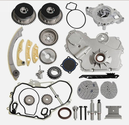 Bethesda Industrial For 09-17 GM 2.4L Ecotec Timing Chain Kit VCT Selenoid Actuator Oil Water Pump