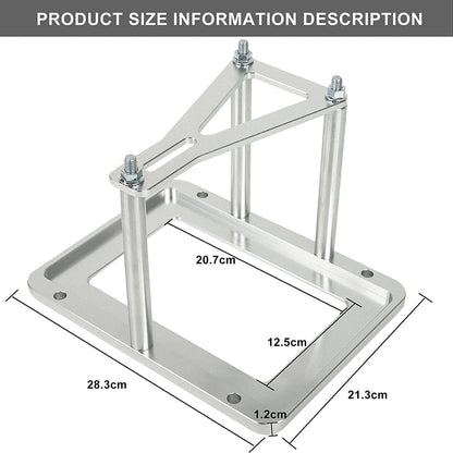 Bethesda Industrial Billet Battery Tray Hold Down Trunk Relocation Box Aluminum Racing Mount 551181