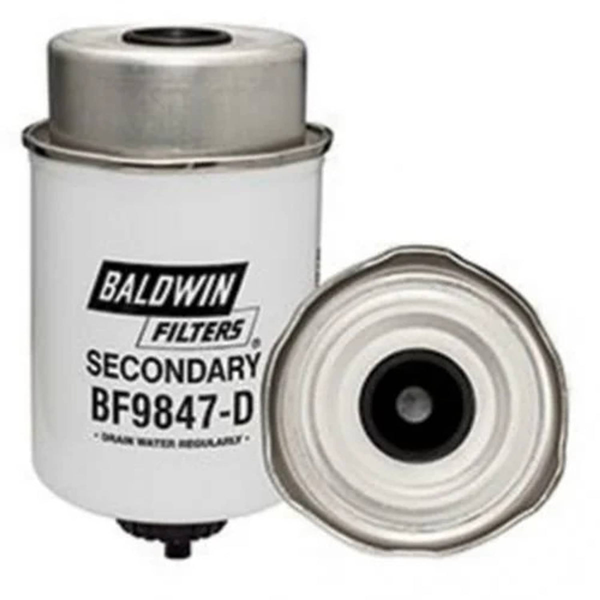 Bethesda Industrial Baldwin® Secondary Filter with Drain - Fuel/Water Separator