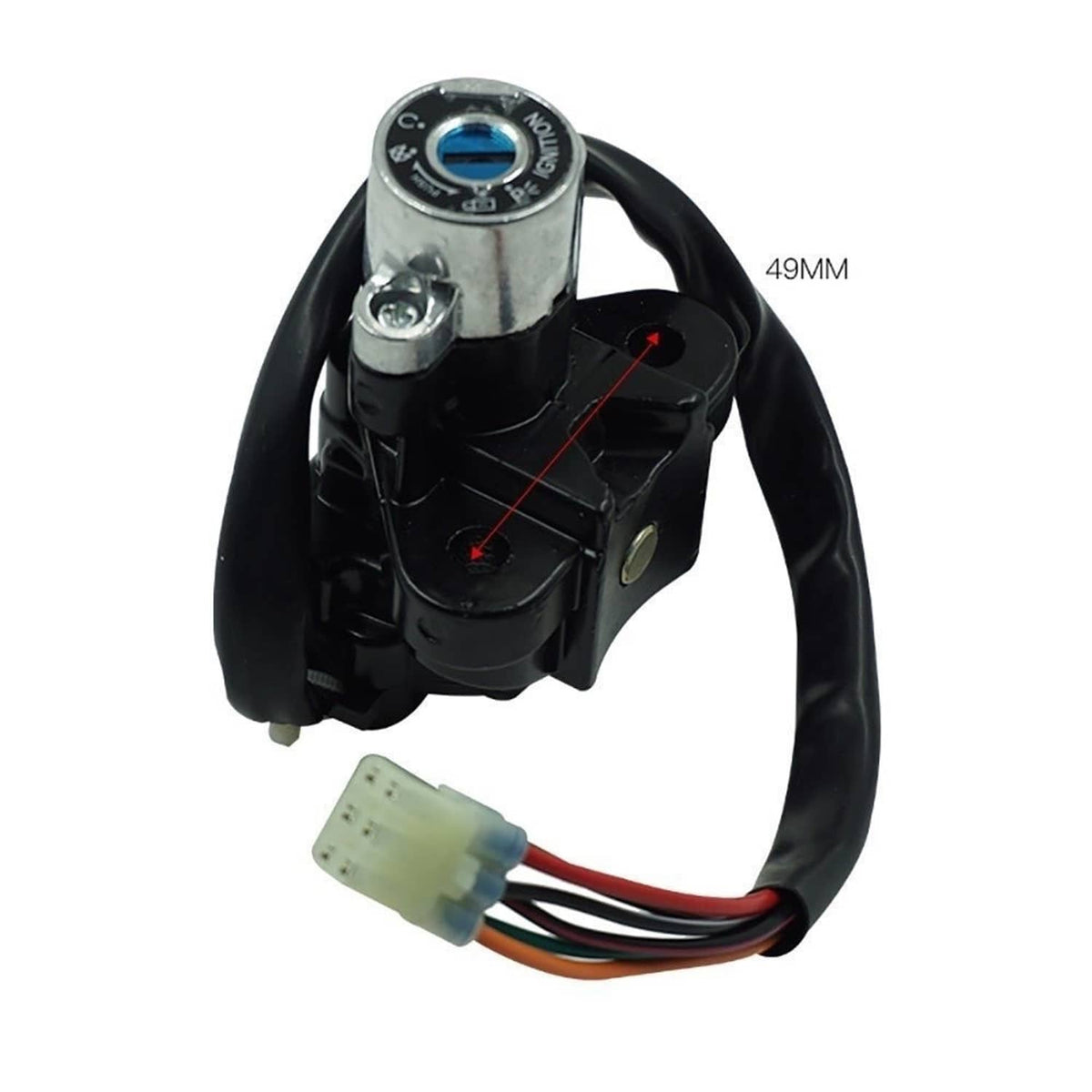 Bethesda Industrial Ignition Switch Fuel Gas Cap Seat Lock Key for Suzuki GSXR 600 1000 Vstrom 650