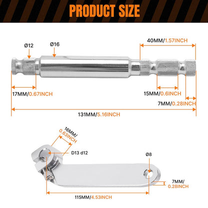 Bethesda Industrial Shifter Rod Lever & Shaft Fit For Harley Touring Road King Electra Glide 1984-16