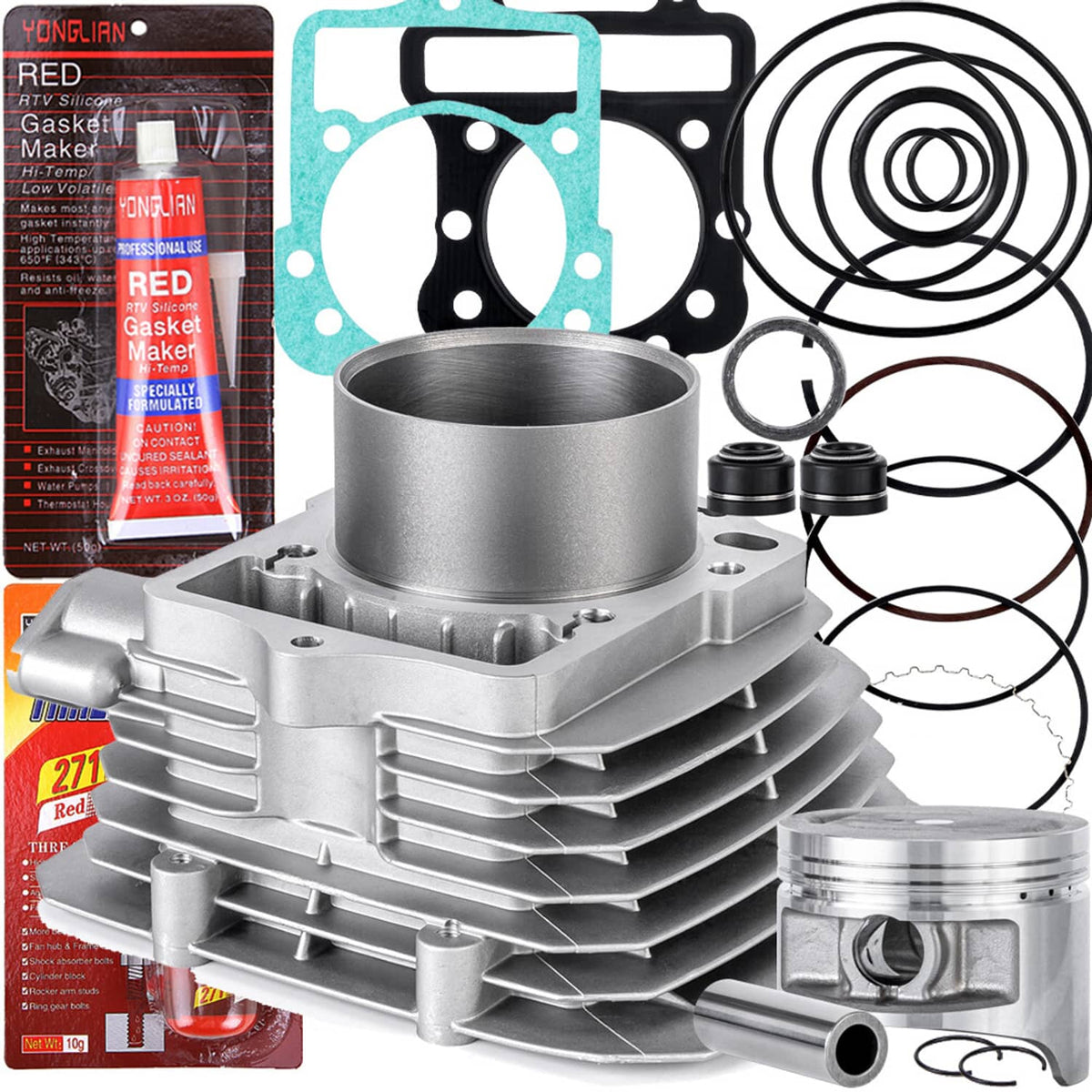 Bethesda Industrial Engine Cylinder Piston Kit For Kawasaki Bayou 300 1989-04 11005-1533 11060-1652
