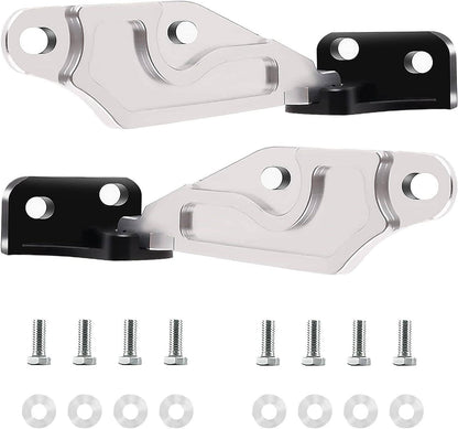 Bethesda Industrial Billet Aluminum Quick Release Hood Hinge Latch Set for 1996-2000 Honda Civic EK
