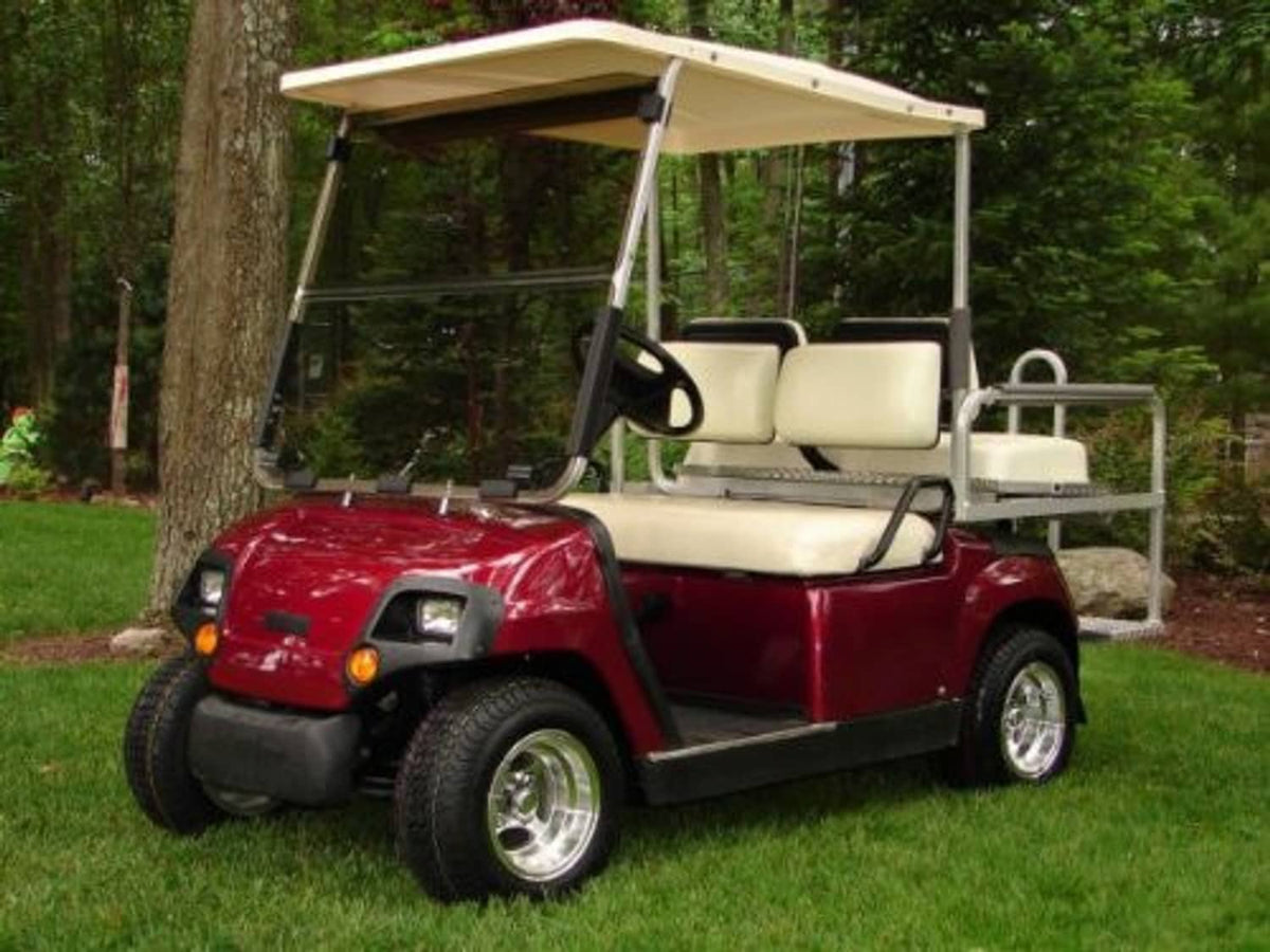 Bethesda Industrial For Yamaha G22 2003-2006 Tinted Folding Windshield Golf Cart Windscreen