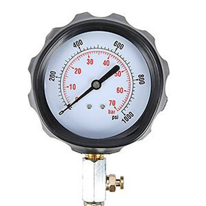 Bethesda Industrial 16 Pcs Diesel Engine Compression Gauge Tester Cylinder Pressure Test Tool Kit