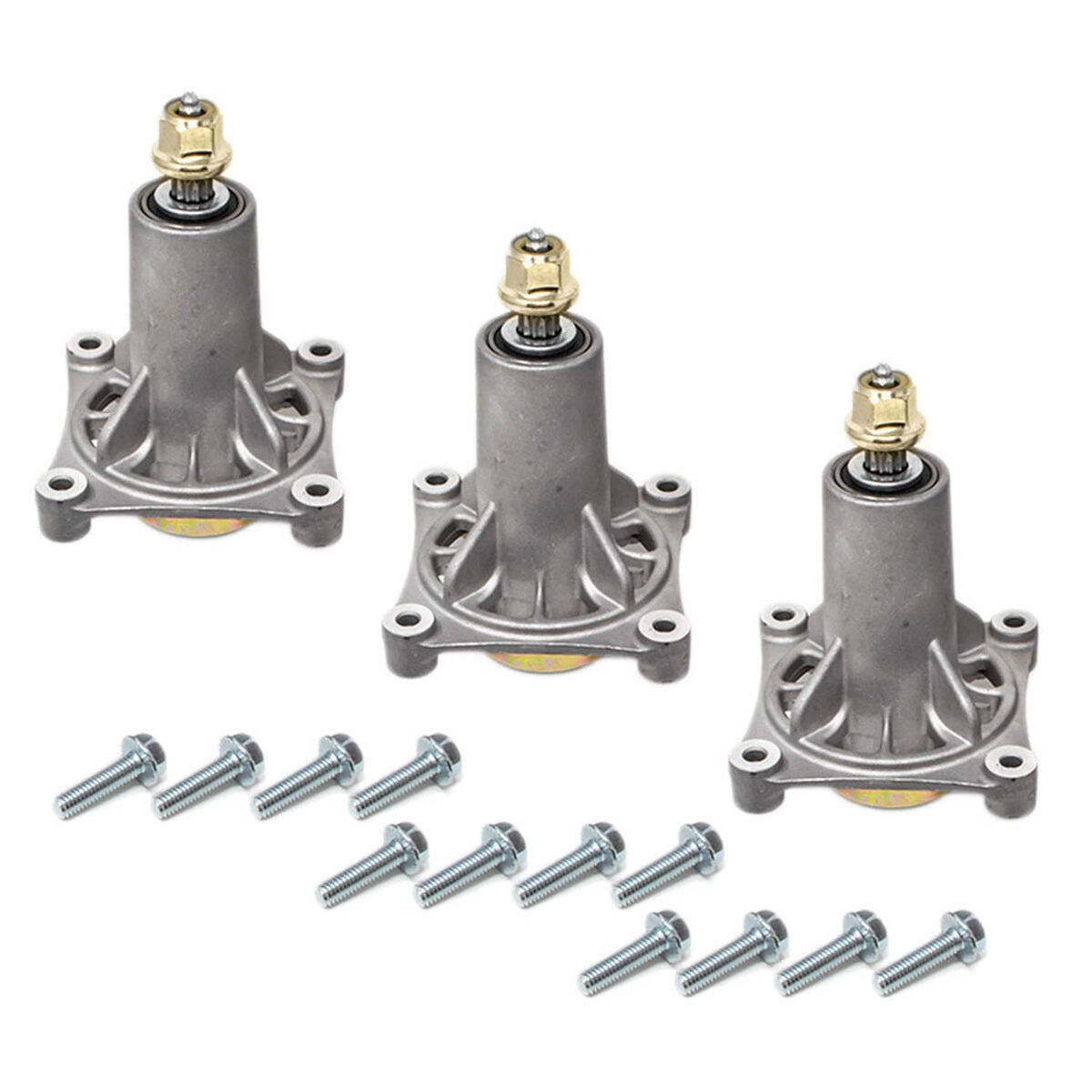 Bethesda Industrial (3) Deck Blade Spindles Fits AYP 187292 192870 HUSQVARNA 532187292 539112057