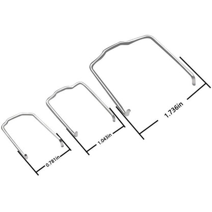 Bethesda Industrial Radiator Hose Retaining Spring Clip Clamp 0.87in 1.07in 1.83in U” shape For BMW