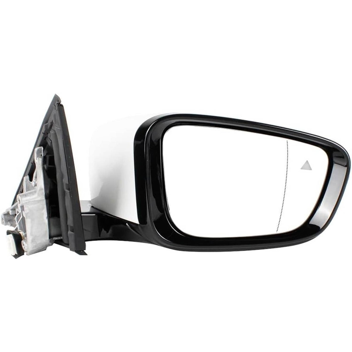 Bethesda Industrial Passenger Side Mirror w/Blind Spot White For 2019-2023 BMW 320i 330i 330e