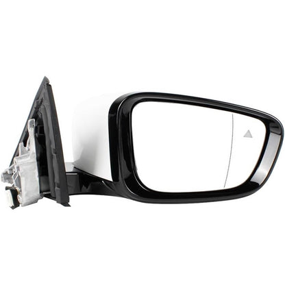 Bethesda Industrial Passenger Side Mirror w/Blind Spot White For 2019-2023 BMW 320i 330i 330e