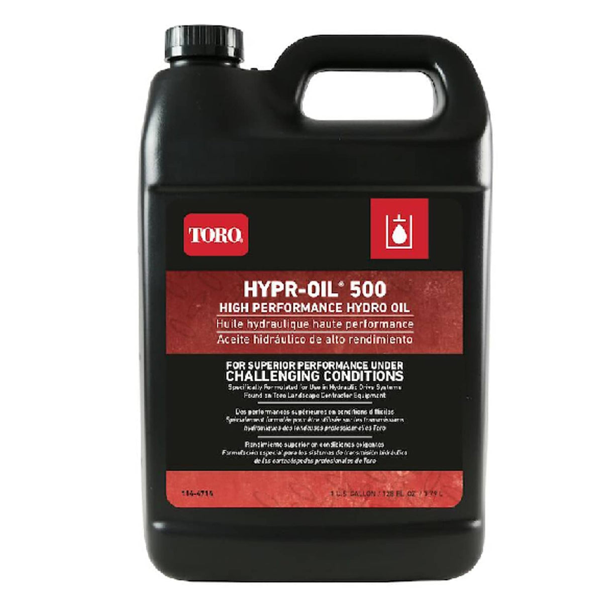 Bethesda Industrial Genuine OEM Toro Gallon Hypr-Oil 500 High Performance Hydro Oil 114-4714