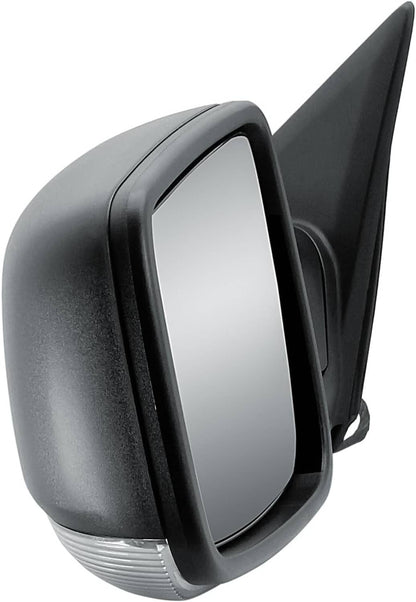 Bethesda Industrial Left / Driver Manual Fold+Heated+Temp Sensor Mirror For 2013-2019 Dodge Ram 1500